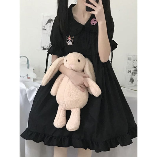 Cute Black Cartoon Devil Dress ON165 - Egirldoll