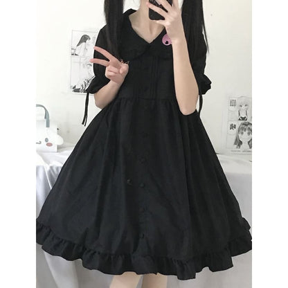 Cute Black Cartoon Devil Dress ON165 - Egirldoll