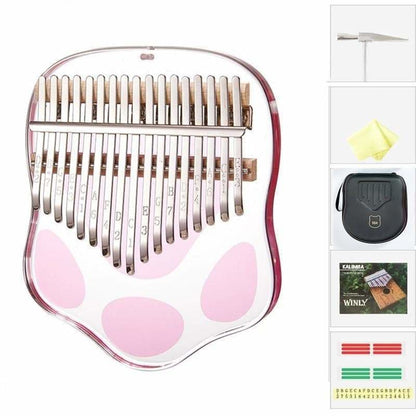 Cute Cat Paw 17 Keys Kawaii Kalimba SS1774 - Egirldoll