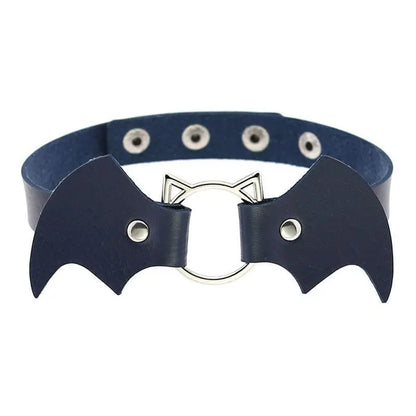 Cute Cat Punk Bat Wings Collar Necklace EG14579 - Egirldoll