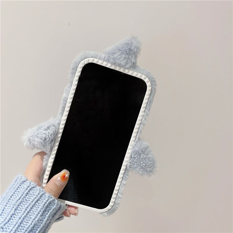 Cute Fluffy Shark Phone Case ON459 - phone case