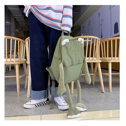 Cute Harajuku 3D Frog Backpack ON259 - Egirldoll