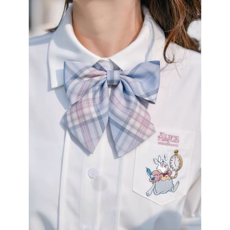 Cute Kawaii Alice in Wonderland Jk Uniform Bow Ties & Tie EG17555 - Egirldoll