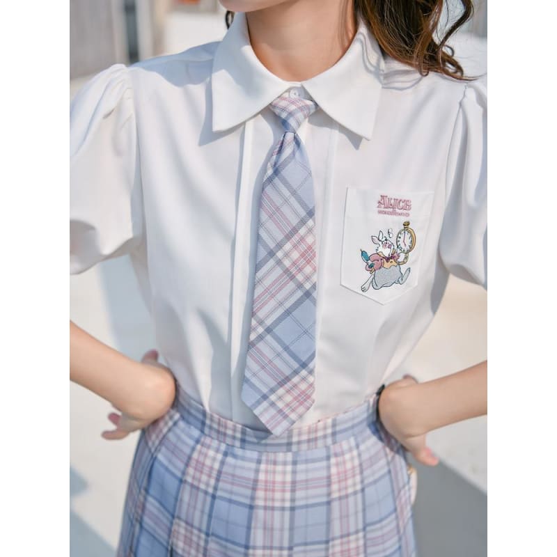 Cute Kawaii Alice in Wonderland Jk Uniform Bow Ties & Tie EG17555 - Egirldoll