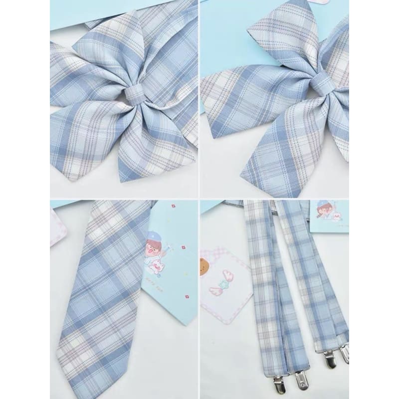 Cute Kawaii April Tian Jk Uniform Straps, Bow Ties & Tie SS1347 - Egirldoll