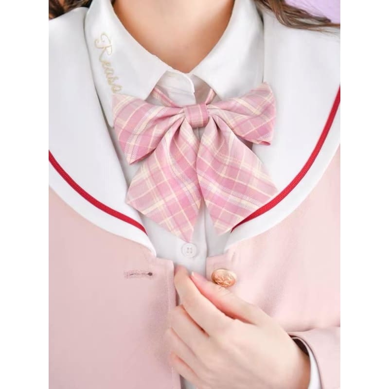 Cute Kawaii Cardcaptor Sakura Jk Uniform Bow Ties & Tie SS1342 - Egirldoll