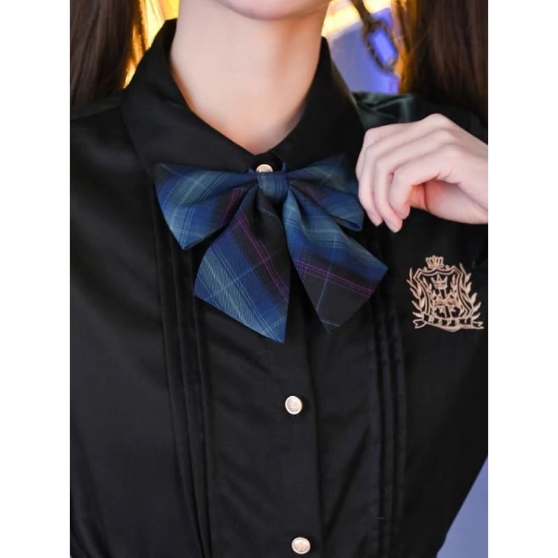 Cute Kawaii Cyberlaw Jk Uniform Straps, Bow Ties & Tie SS1329 - Egirldoll