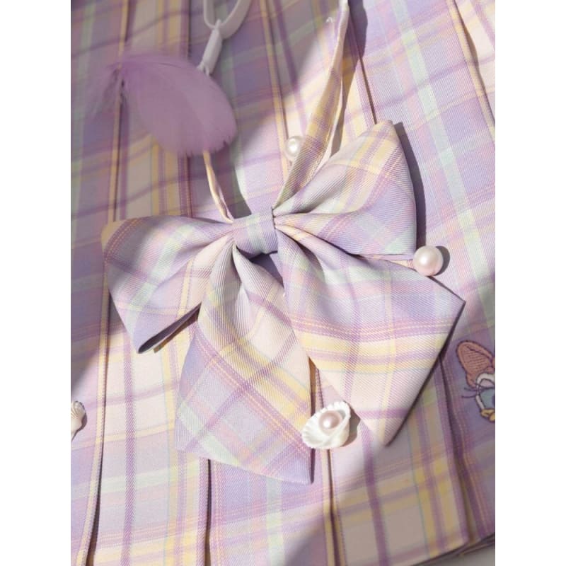 Cute Kawaii Daisy Duck Jk Uniform Bow Ties & Tie - Egirldoll
