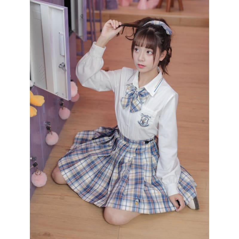 Cute Kawaii Daisy N Donald Jk Uniform Shirts EG17300 - Egirldoll