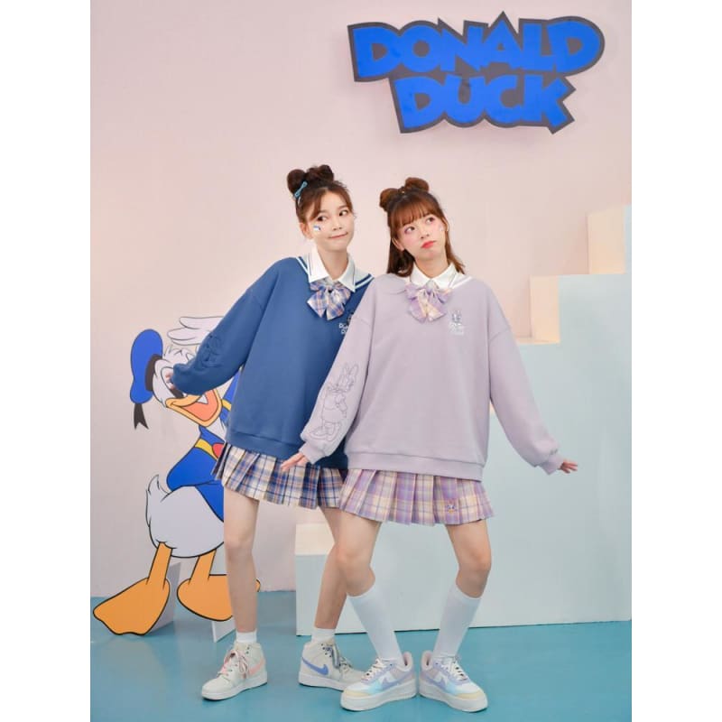 Cute Kawaii Donald Duck Jk Uniform Bow Ties & Tie SS1388 - Egirldoll