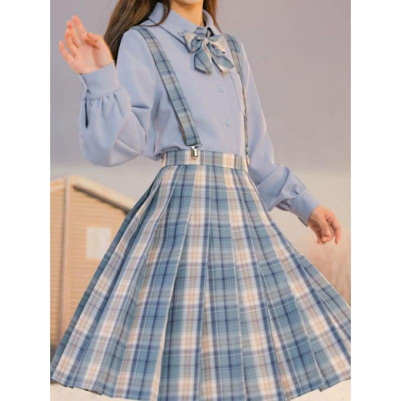 Cute Kawaii Eeyore Jk Uniform Straps, Bow Ties & Tie EG16559 - Egirldoll