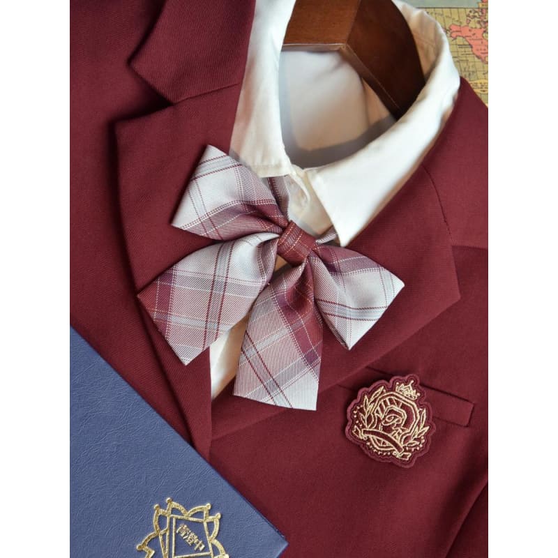 Cute Kawaii Heart Nebula Jk Uniform Tinsel Bow Ties & Tie SS1395 - Egirldoll