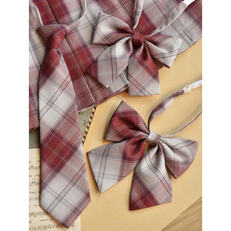 Cute Kawaii Heart Nebula Jk Uniform Tinsel Bow Ties & Tie SS1395 - Egirldoll