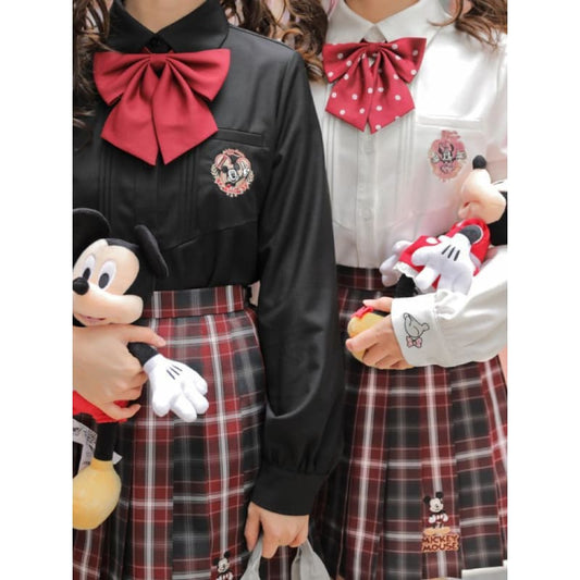 Cute Kawaii Minnie & Mickey Jk Uniform Shirts SS1362 - Egirldoll