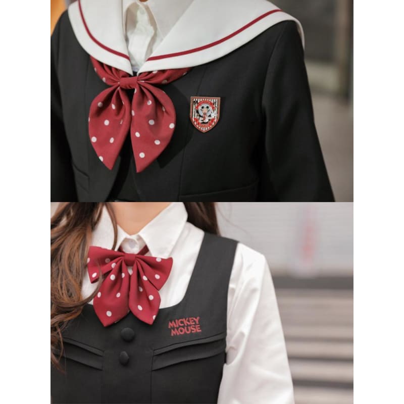 Cute Kawaii Minnie Mouse Jk Uniform Bow Ties SS1360 - Egirldoll