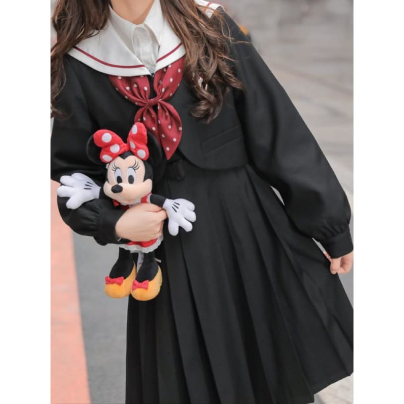 Cute Kawaii Minnie Mouse Jk Uniform Bow Ties SS1360 - Egirldoll