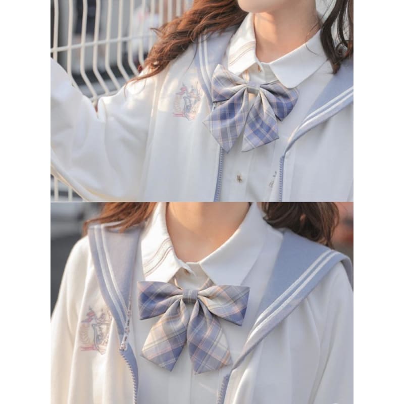 Cute Kawaii Morning Mist Jk Uniform Bow Ties & Tie SS1353 - Egirldoll