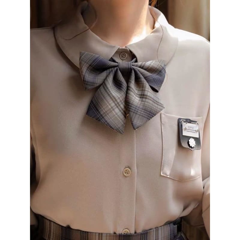 Cute Kawaii Peachwood Jk Uniform Bow Ties & Tie SS1423 - Egirldoll