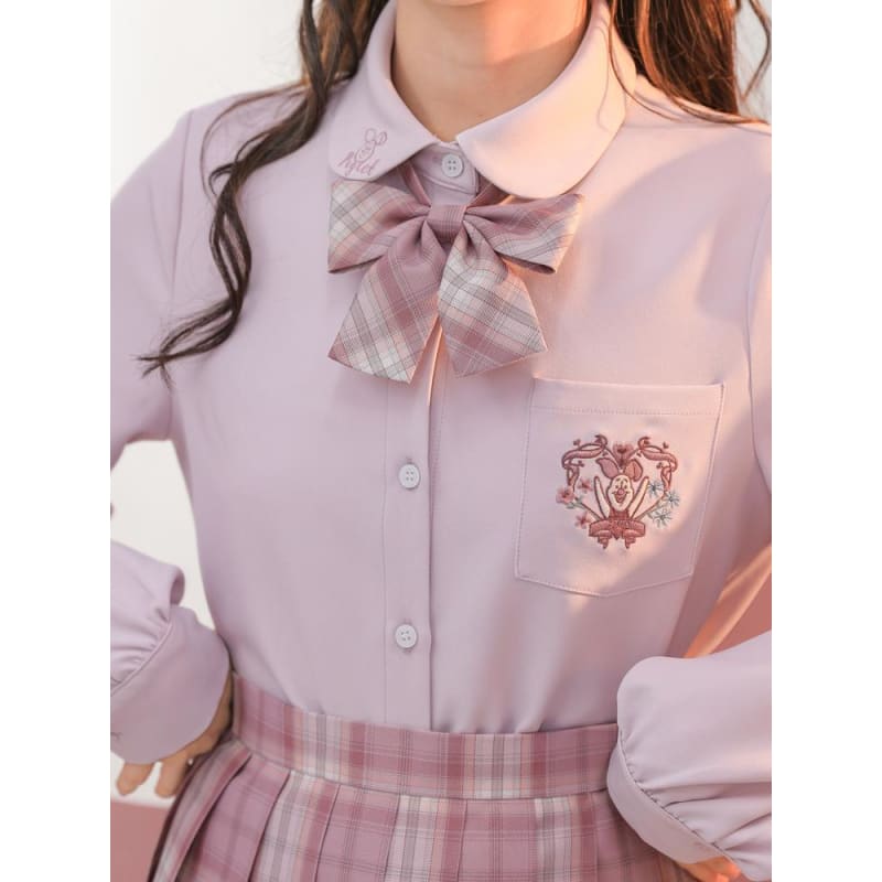 Cute Kawaii Piglet Jk Uniform Straps, Bow Ties & Tie SS1382 - Egirldoll