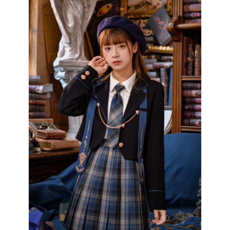 Cute Kawaii President Jk Uniform Short Jacket SS1420 - Egirldoll
