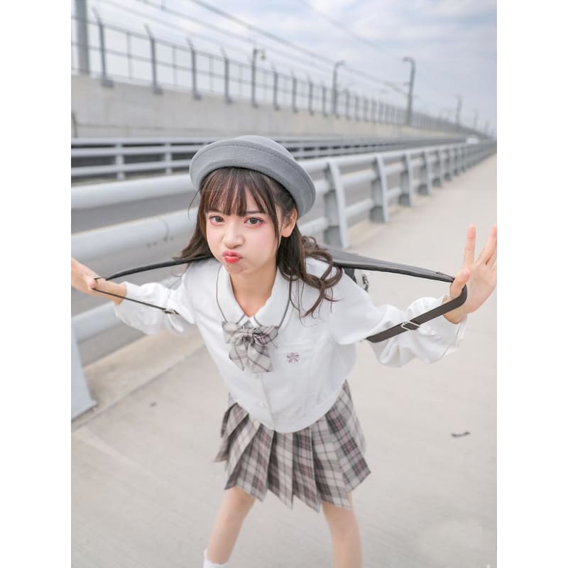 Cute Kawaii Sakura Jk Uniform Straps, Bow Ties & Tie SS1327 - Egirldoll
