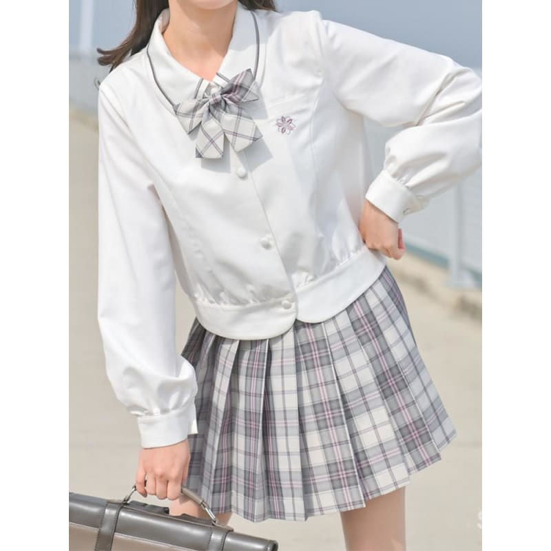 Cute Kawaii Sakura Jk Uniform Straps, Bow Ties & Tie SS1327 - Egirldoll