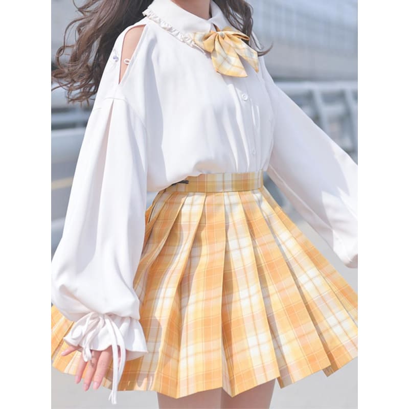 Cute Kawaii Sunny Cheese Jk Uniform Bow Ties & Tie SS1345 - Egirldoll