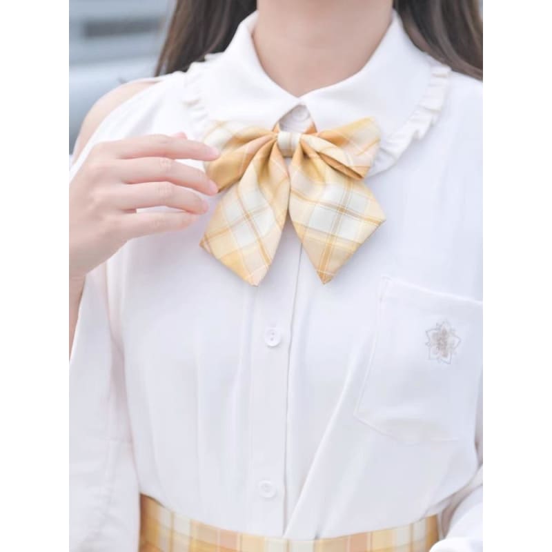 Cute Kawaii Sunny Cheese Jk Uniform Bow Ties & Tie SS1345 - Egirldoll