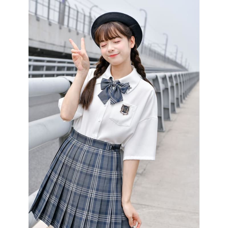Cute Kawaii Wonderland Jk Uniform Shirts SS1312 - Egirldoll