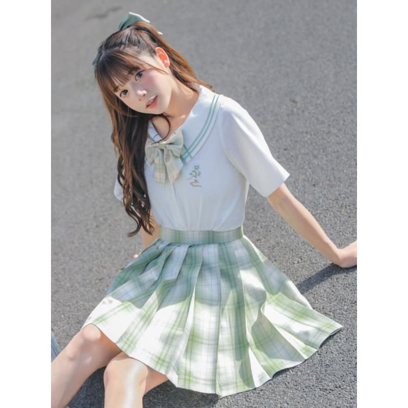 Cute Kawaii Youth Diary Jk Uniform Blouse SS1320 - Egirldoll
