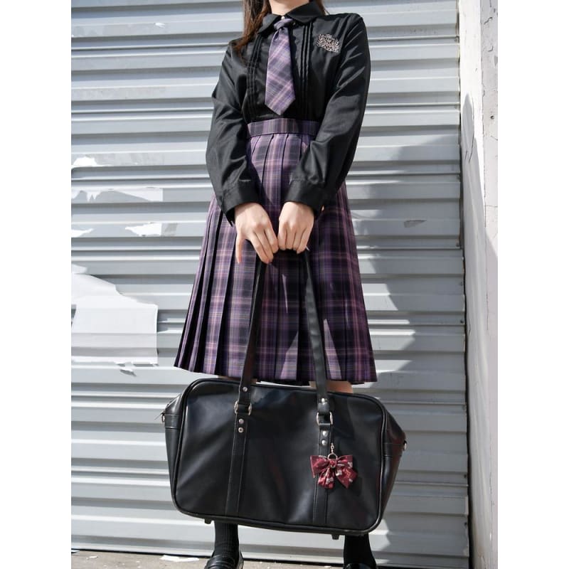 Cute Kawaii Zella Jk Uniform Straps, Bow Ties & Tie SS1332 - Egirldoll