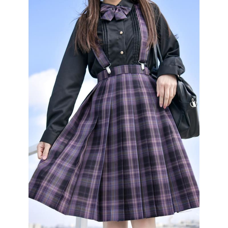 Cute Kawaii Zella Jk Uniform Straps, Bow Ties & Tie SS1332 - Egirldoll