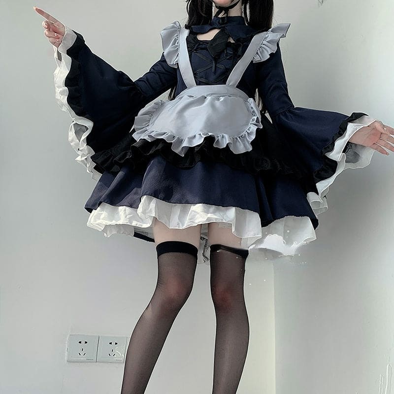 Cute Kitagawa Marin Dress-up Darling Maid Lolita Dress