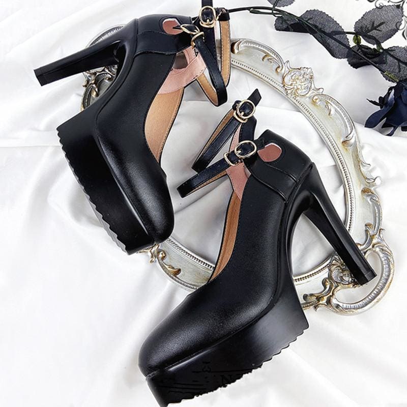 Cute Lolita 11cm High Heels Cool Shoes EG17326 - Egirldoll