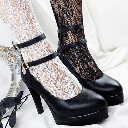 Cute Lolita 11cm High Heels Cool Shoes EG17326 - Egirldoll