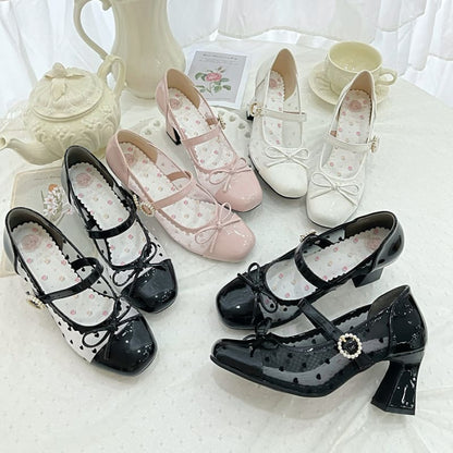 Cute Soft Casual Tea Party Lolita Shoes ON614 - shoes