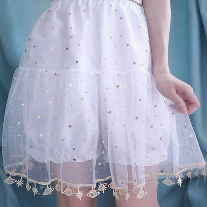 Cute Space Planets and Stars Underskirt EG17144 - Egirldoll