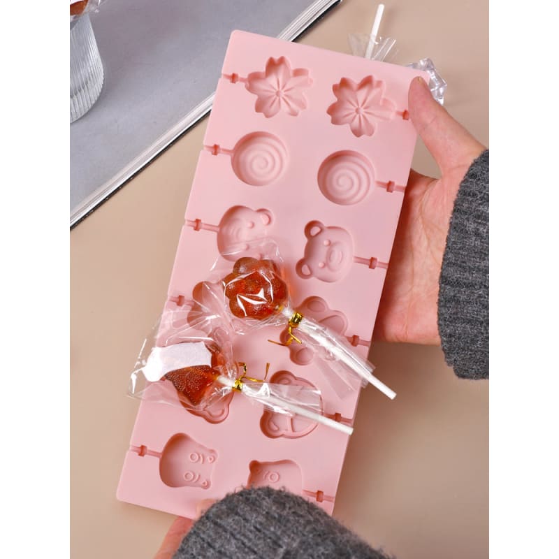 Cute Valentines Day Sweet Popcicle Kit Sakura and Animals ON362 - Egirldoll