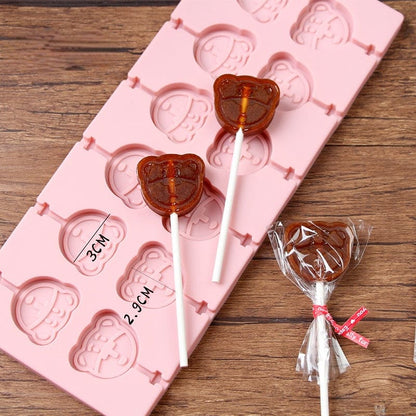 Cute Valentines Day Sweet Popcicle Kit Sakura and Animals ON362 - Egirldoll