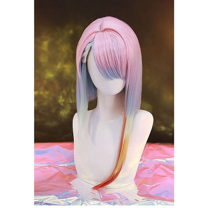 CYBERPUNK Edgerunners Rainbow Gradient Lucy Cosplay Wig ON145 - Egirldoll