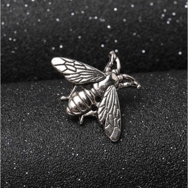 Dark Academia Vintage Bronze Bee Brooch Clothing Pin EG16388 - Egirldoll