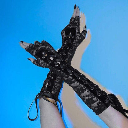 Darkness Within Lace Gloves EG16990 - Egirldoll