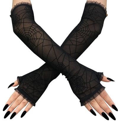 Death Trap Sheer Gloves GA125 - Egirldoll