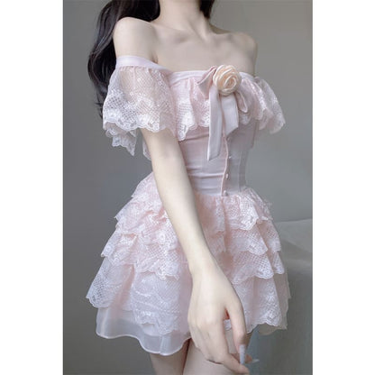 Dreamy Pastel Pink Fairy Princess Dress ON94 - Egirldoll