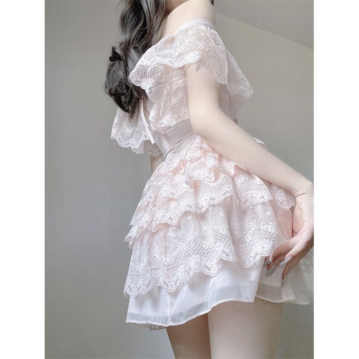 Dreamy Pastel Pink Fairy Princess Dress ON94 - Egirldoll