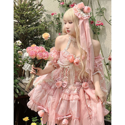 Elegant Roses Princess Lolita Dress ON590 - dress