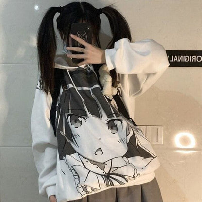 Fashion Cartoon Printed Girls Streetwear Hoodies EG15462 - Egirldoll