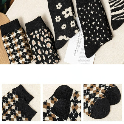 Fashion Harajuku Black Comfy Socks ON356 - Egirldoll