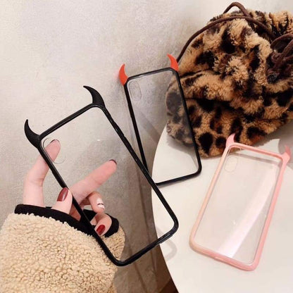 Fashion Simple Devil Horn Phone Case EG400 - Egirldoll