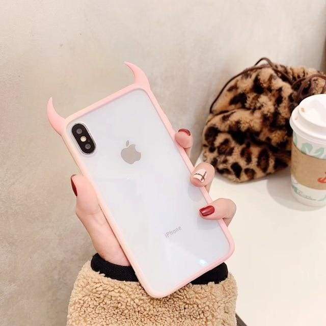 Fashion Simple Devil Horn Phone Case EG400 - Egirldoll